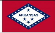 Arkansas Table Flags